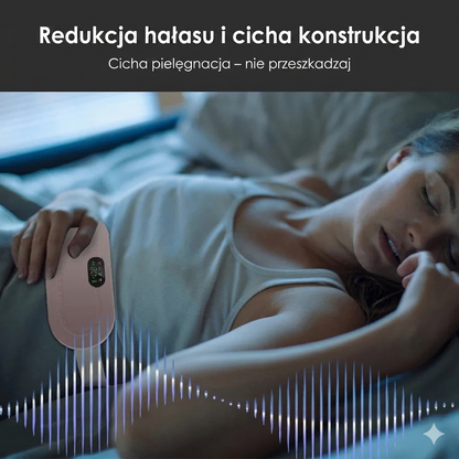 Elektryczny Pas Grzewczy AURORA — ogrzewanie + wibracje, ulga w bólu